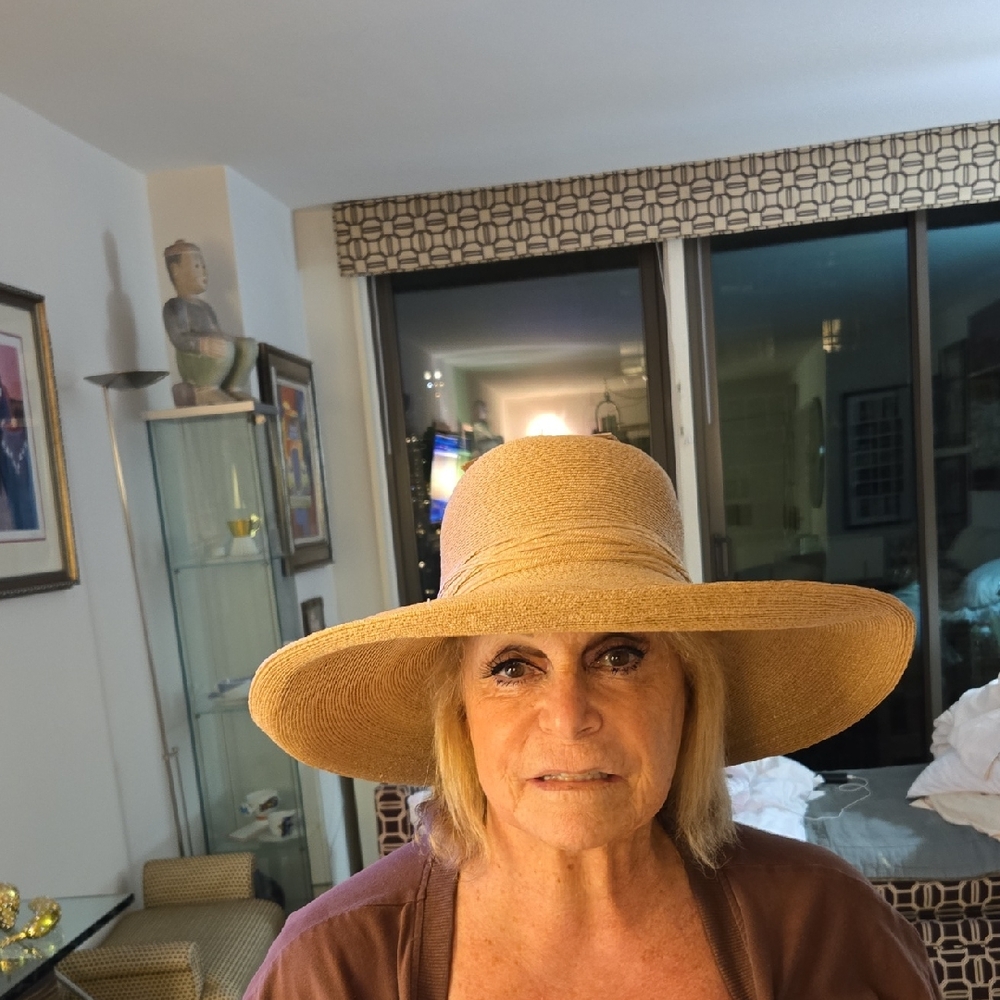 Wide Brim Straw Hat